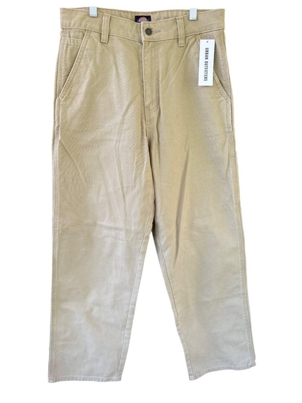 Dickies Women's Khaki Straight Leg Work Pants Size 10 Regular NWT